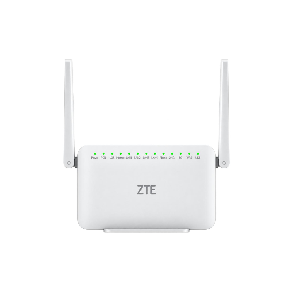 ONU ZTE GPON Wi-Fi 7 BE3600 F6705 v11
